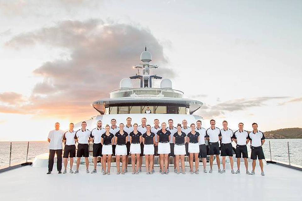 14. Work On A Yacht